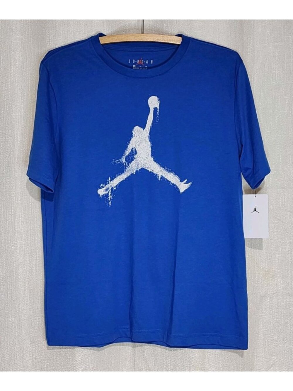Nike Youth Boys Air Jordan Flight Essentials Graphic Print T-shirt Blue XL NWT